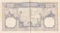 Francia 1000 Francs Ceres and Mercury - 04/08/1932 - Serial L.2056