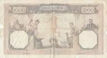 Francia 1000 Francs Ceres and Mercury - 05-03-1931 - Serial A.1231