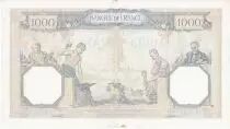 Francia 1000 Francs Ceres and Mercury - 09/12/1937 Serial A3101
