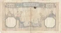 Francia 1000 Francs Ceres and Mercury - 13-10-1938 - Serial K.4076