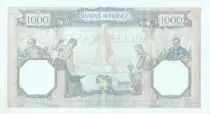 Francia 1000 Francs Ceres and Mercury - 13/10/1938 Serial E.4034