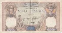 Francia 1000 Francs Ceres and Mercury - 14/05/1927 - Serial H.236