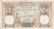 Francia 1000 Francs Ceres and Mercury - 14-06-1927 - S�rie U.304