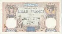Francia 1000 Francs Ceres and Mercury - 20-06-1940 - S�rie E.10213