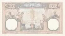 Francia 1000 Francs Ceres and Mercury - 21-09-1939 - Serial J.7517
