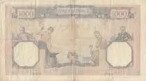 Francia 1000 Francs Ceres and Mercury - 26-01-1939 - Serial Q.5910