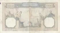 Francia 1000 Francs Ceres and Mercury - 26-08-1937 - Serial S.3021