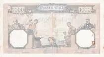 Francia 1000 Francs Ceres and Mercury - 27-10-1938 - Serial W.4760