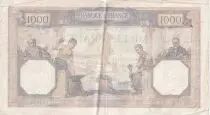 Francia 1000 Francs Ceres and Mercury - 27/11/1930 - Serial L.1075