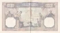 Francia 1000 Francs Ceres and Mercury - 28/07/1932 - Serial A.2044