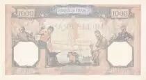 Francia 1000 Francs Ceres and Mercury - 30-03-1939 - Serial B.6807