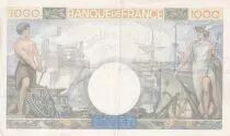 Francia 1000 Francs Commerce and Industry - 19-12-1940 - Serial H.962