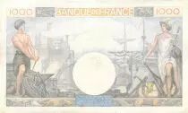 Francia 1000 Francs Commerce and Industry - 19-12-1940 Serial D.1335 - VF+