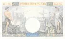 Francia 1000 Francs Commerce and Industry - 19-12-1940 Serial O.986 - VF+