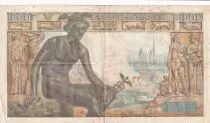 Francia 1000 Francs Goddess Demeter  - 07-01-1943 - Serial L.2793