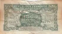 Francia 1000 Francs Marianne - 1945 - Letter D - P.017