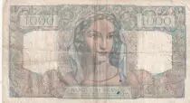 Francia 1000 Francs Minerva and Hercules - 02-12-1948 - Serial M.505 - F.41.24