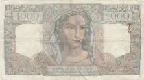 Francia 1000 Francs Minerva and Hercules - 02-12-1948 - Serial T.513