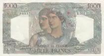 Francia 1000 Francs Minerva and Hercules - 02-12-1948 - Serial X.503