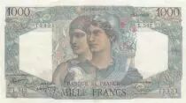Francia 1000 Francs Minerva and Hercules - 02-12-1948 - Serial X.503