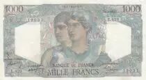 Francia 1000 Francs Minerva and Hercules - 05-05-1948 - Serial E.420