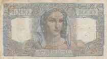 Francia 1000 Francs Minerva and Hercules - 05-05-1948 - Serial X.420
