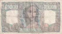 Francia 1000 Francs Minerva and Hercules - 06-12-1945 - Serial Z.151 - F.41.09