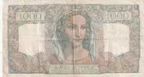 Francia 1000 Francs Minerva and Hercules - 07-04-1949 - Serial W.556 - F.41.26