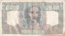 Francia 1000 Francs Minerva and Hercules - 09-01-1947 - Serial K.368 - VF