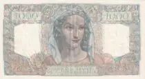 Francia 1000 Francs Minerva and Hercules - 12-07-1945 - Serial X.94