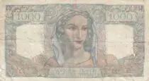 Francia 1000 Francs Minerva and Hercules - 12-09-1946 - Serial W.325