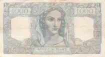 Francia 1000 Francs Minerva and Hercules - 12-09-1946 Serial U.324 - F to VF