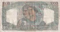 Francia 1000 Francs Minerva and Hercules - 15-12-1949 - Serial B.625 - F.41.30