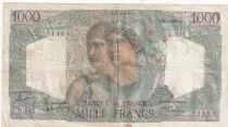 Francia 1000 Francs Minerva and Hercules - 20-04-1950 - Serial U.647 - F.41.32