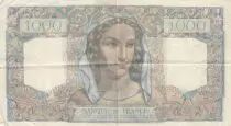 Francia 1000 Francs Minerva and Hercules - 22-11-1945 - Serial M.124