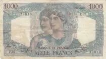 Francia 1000 Francs Minerva and Hercules - 31-05-1945 - Serial F.37