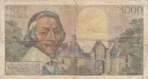 Francia 1000 Francs Richelieu -  01-03-1956 - Serial M.242