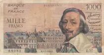 Francia 1000 Francs Richelieu -  01-07-1954 - Serial Z.57
