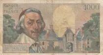 Francia 1000 Francs Richelieu -  01-07-1954 - Serial Z.57