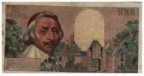 Francia 1000 Francs Richelieu -  02-06-1955 - Serial L.169 - Fay.42.14