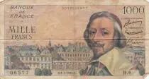 Francia 1000 Francs Richelieu -  03-09-1953 - Serial H.6