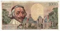 Francia 1000 Francs Richelieu -  07-01-1954 - Serial O.34 - Fay.42.04
