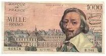 Francia 1000 Francs Richelieu -  07-04-1955 - Serial B.144 - Fay.42.12
