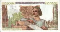 Francia 10000 Francs - 02-04-1953 Serial A.4463 - VF