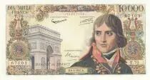 Francia 10000 Francs - Bonaparte - 06-06-1957 - Serial T.70