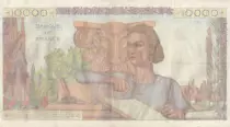 Francia 10000 Francs - French genius - 14-09-1950 - Serial X.910