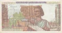 Francia 10000 Francs - G&eacute;nie Fran&ccedil;ais - 04-06-1953 - Serial V.4959 - P.132