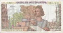 Francia 10000 Francs - G&eacute;nie Fran&ccedil;ais - 05-02-1953 - P.132