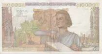Francia 10000 Francs - G&eacute;nie Fran&ccedil;ais - 05-02-1953 - Serial Y.3869 - P.132