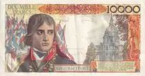 Francia 10000 Francs Bonaparte - 07-06-1956 Serial J.14 - XF to AU